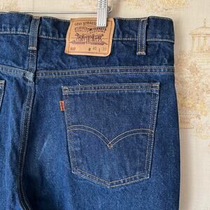 NWOT Vintage 90s Levi's 517 Jeans | Orange Tab Dark Wash | 40x30”